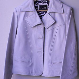 White Leather Jacket